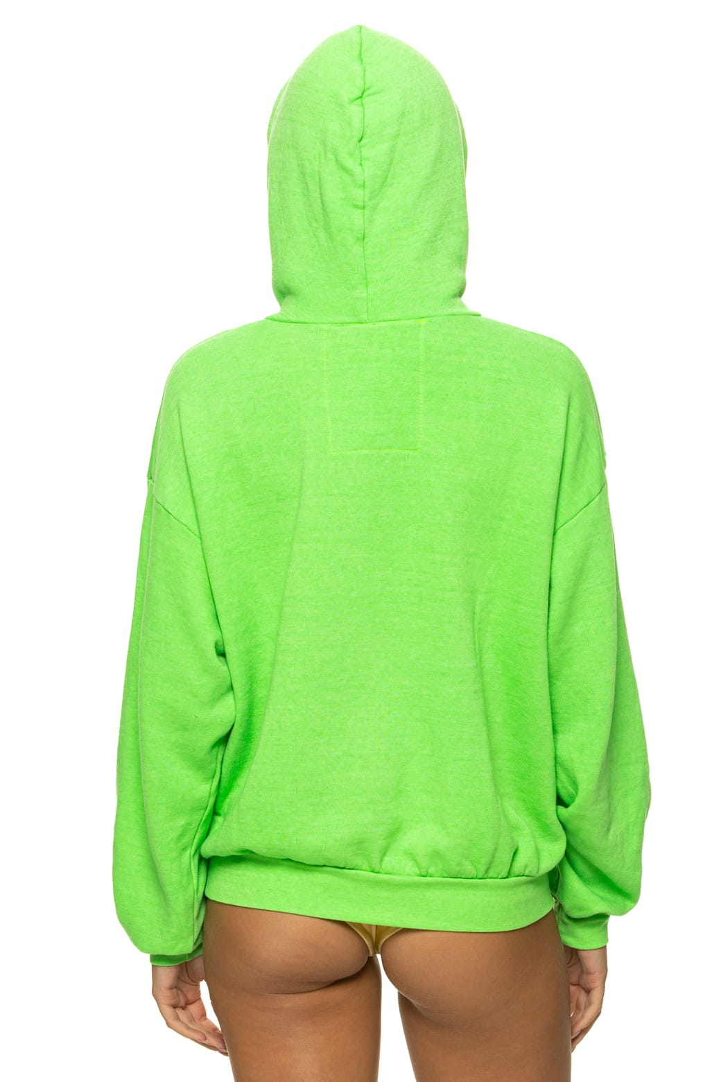 LOGO PULLOVER RELAXED HOODIE - NEON MINT