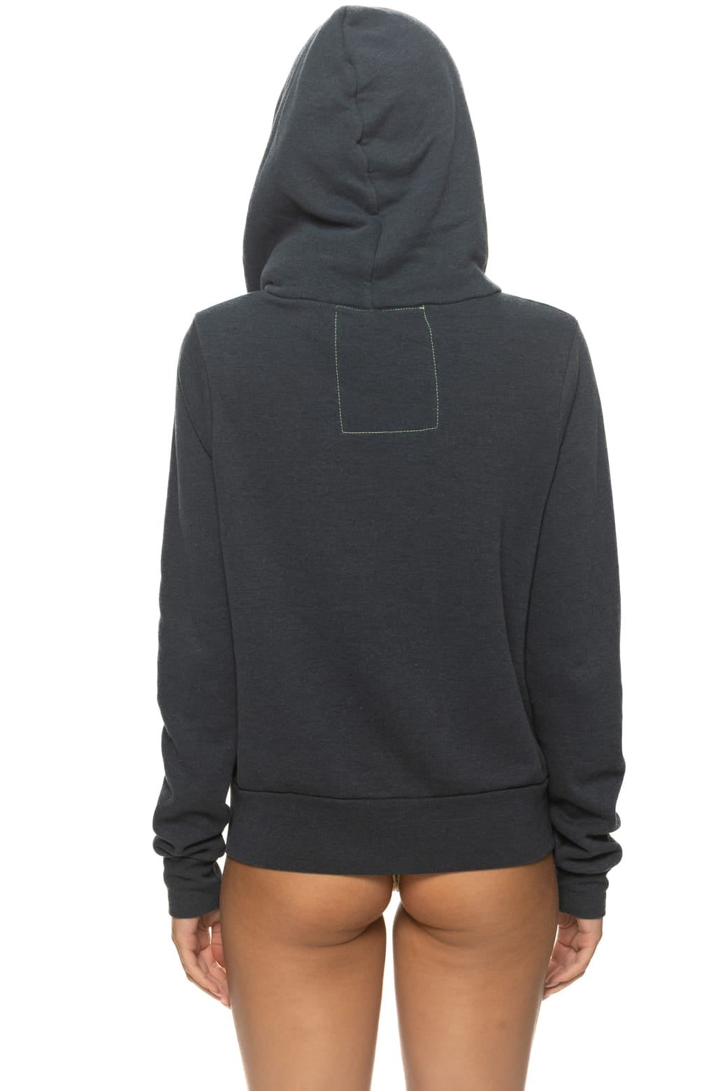 5 STRIPE HOODIE - CHARCOAL // PINK // PURPLE