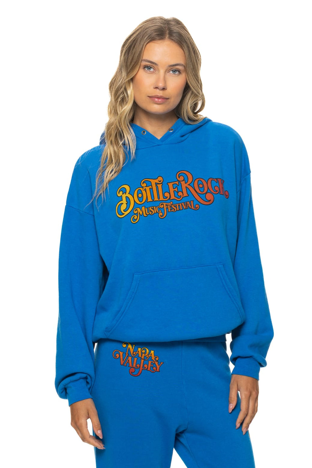BOTTLEROCK 2026 RELAXED PULLOVER HOODIE - ADVENTURE BLUE
