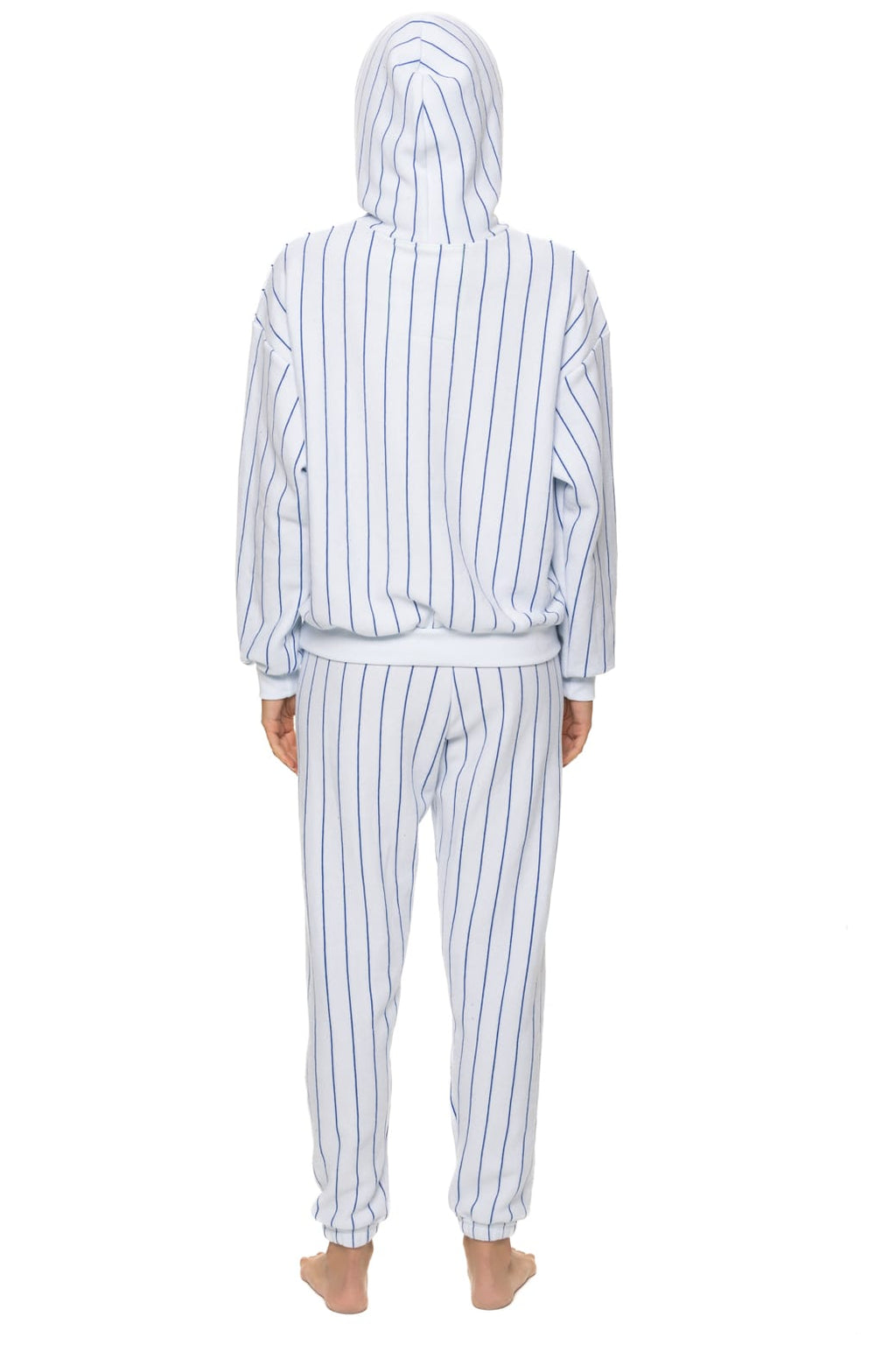 LOS ANGELES DODGERS PINSTRIPE 2026 SWEATPANTS - WHITE // BLUE