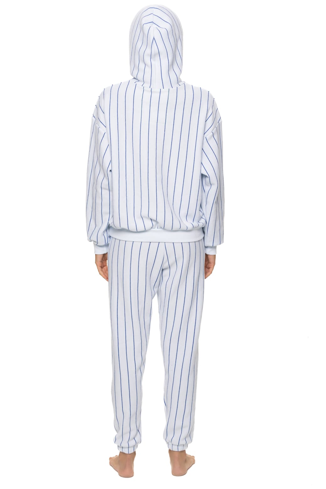 LOS ANGELES DODGERS PINSTRIPE 2026 SWEATPANTS - WHITE // BLUE