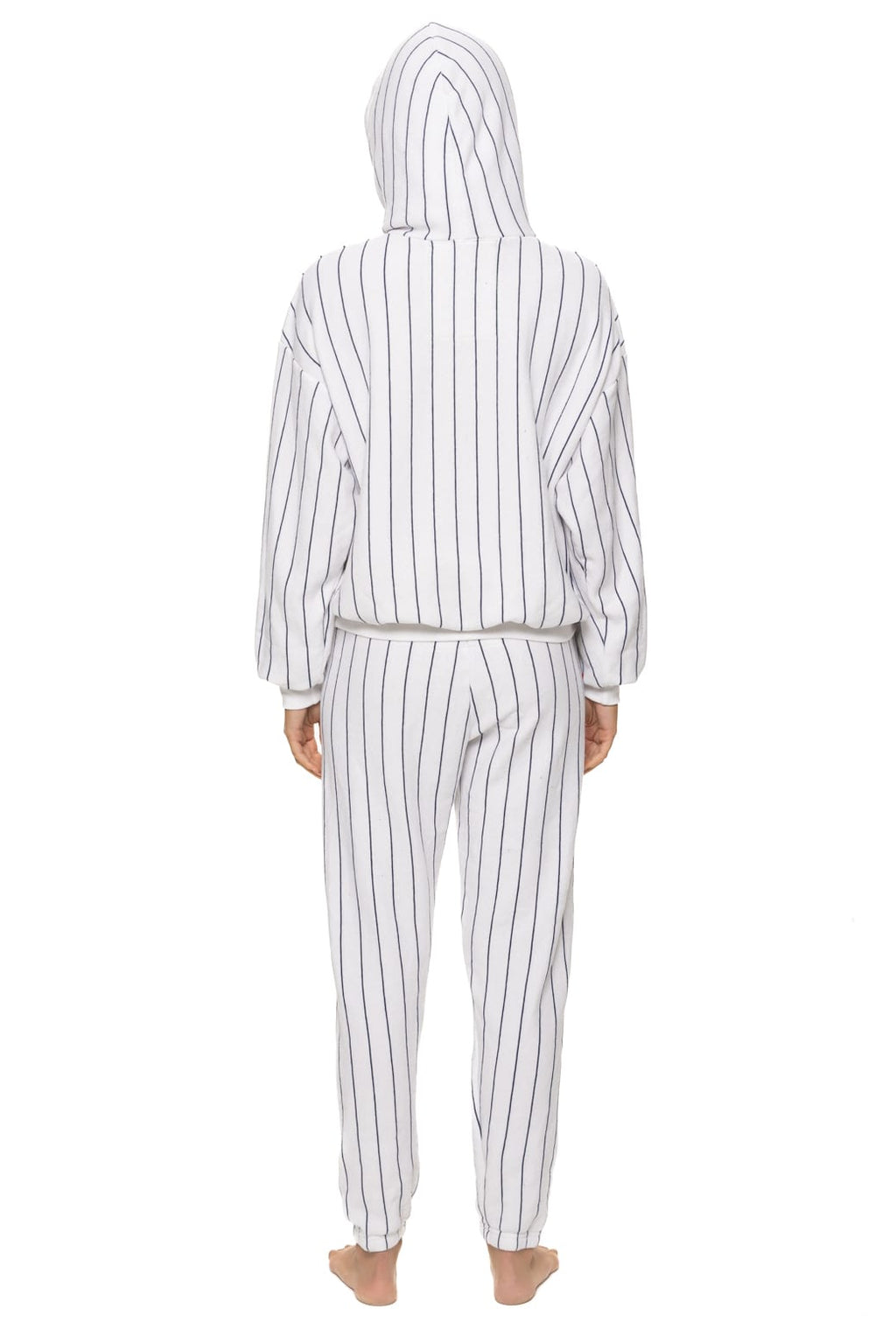 NEW YORK YANKEES PINSTRIPE 2026 SWEATPANTS - WHITE // NAVY