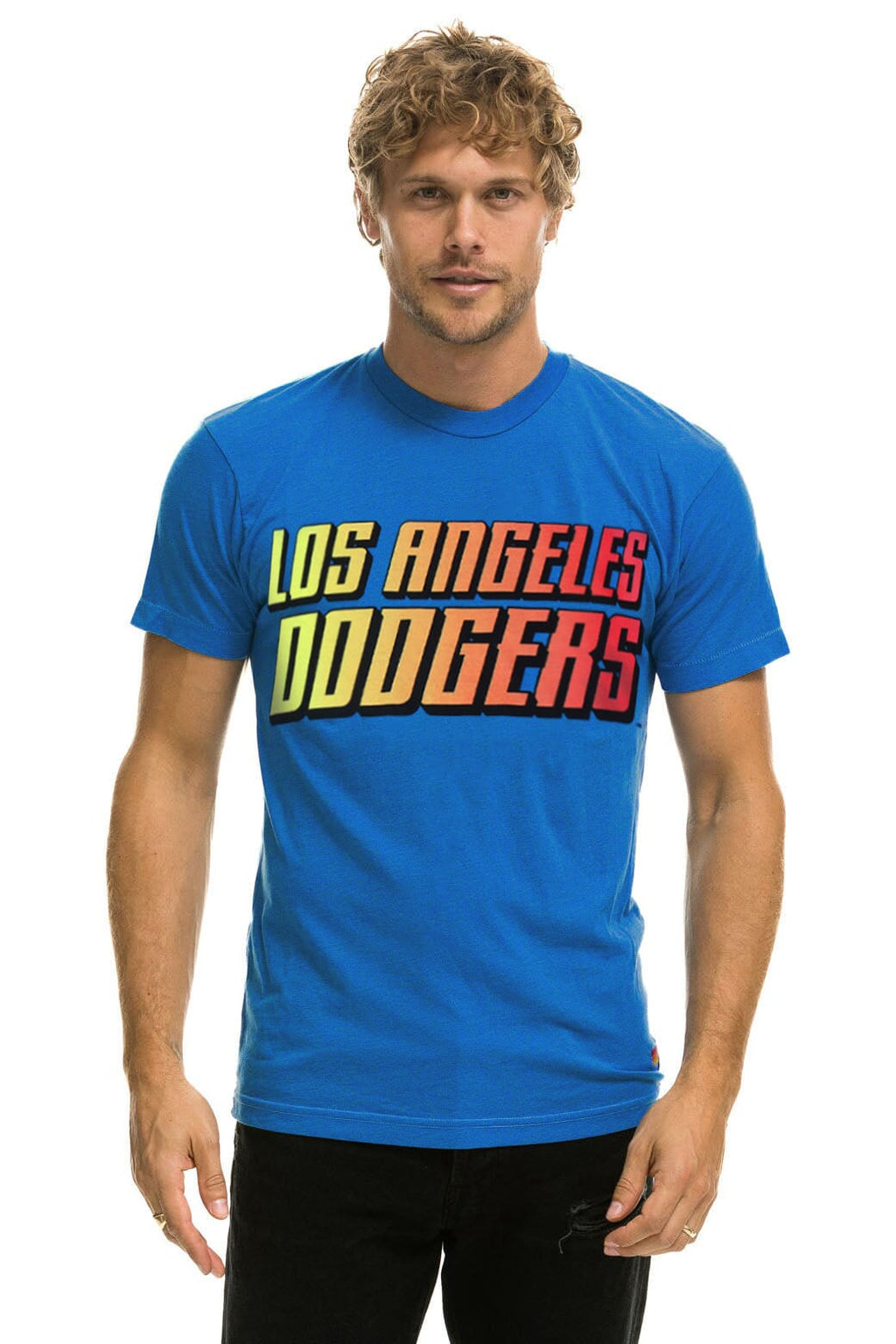 LOS ANGELES DODGERS 2026 CREW TEE - OCEAN