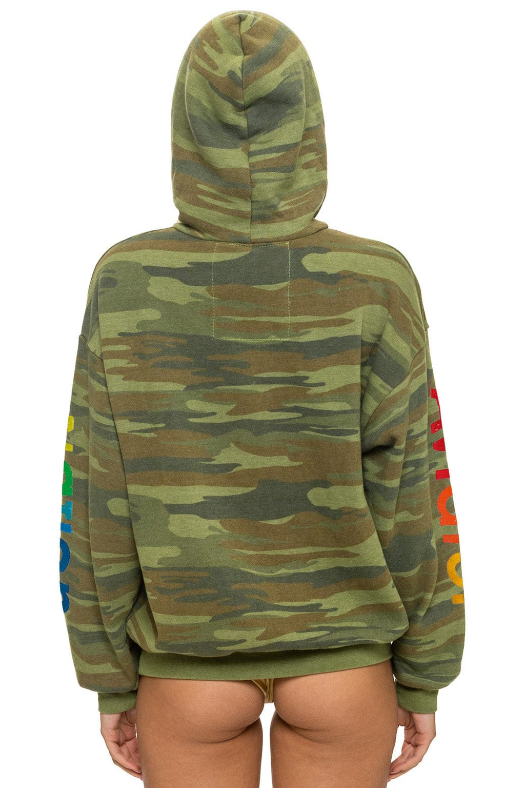 AVIATOR NATION RELAXED VENICE PULLOVER HOODIE - CAMO