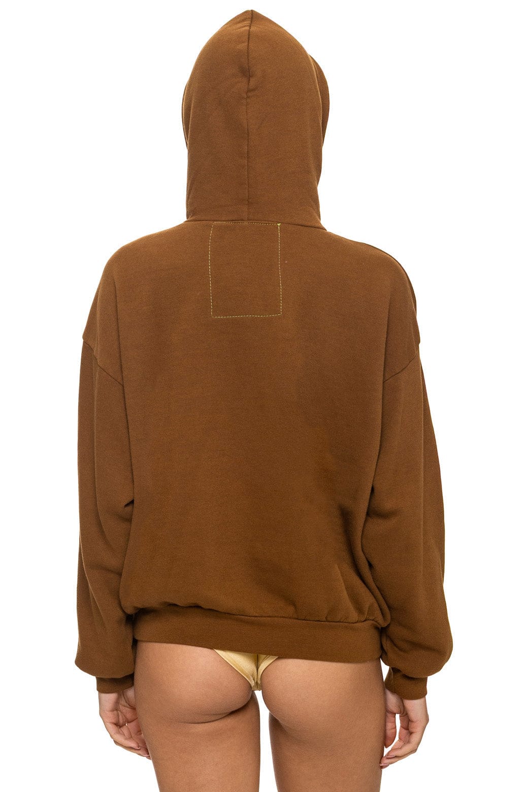 LOCALS ONLY RELAXED PULLOVER HOODIE - CINNAMON