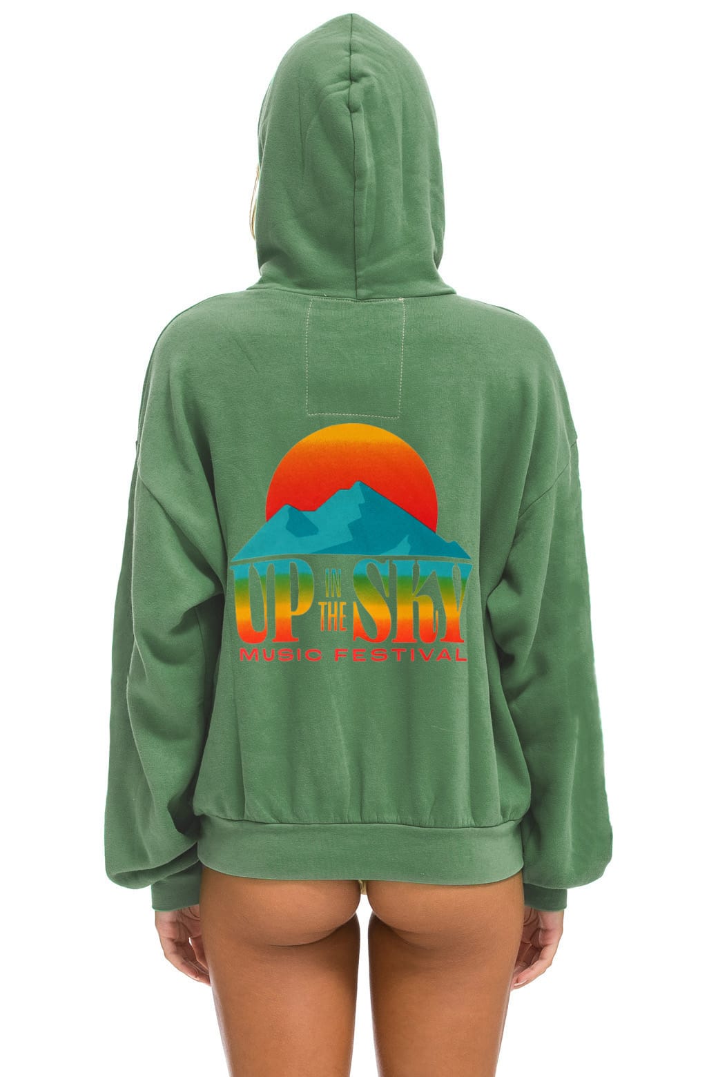 UP IN THE SKY 2026 RELAXED PULLOVER HOODIE - PALM