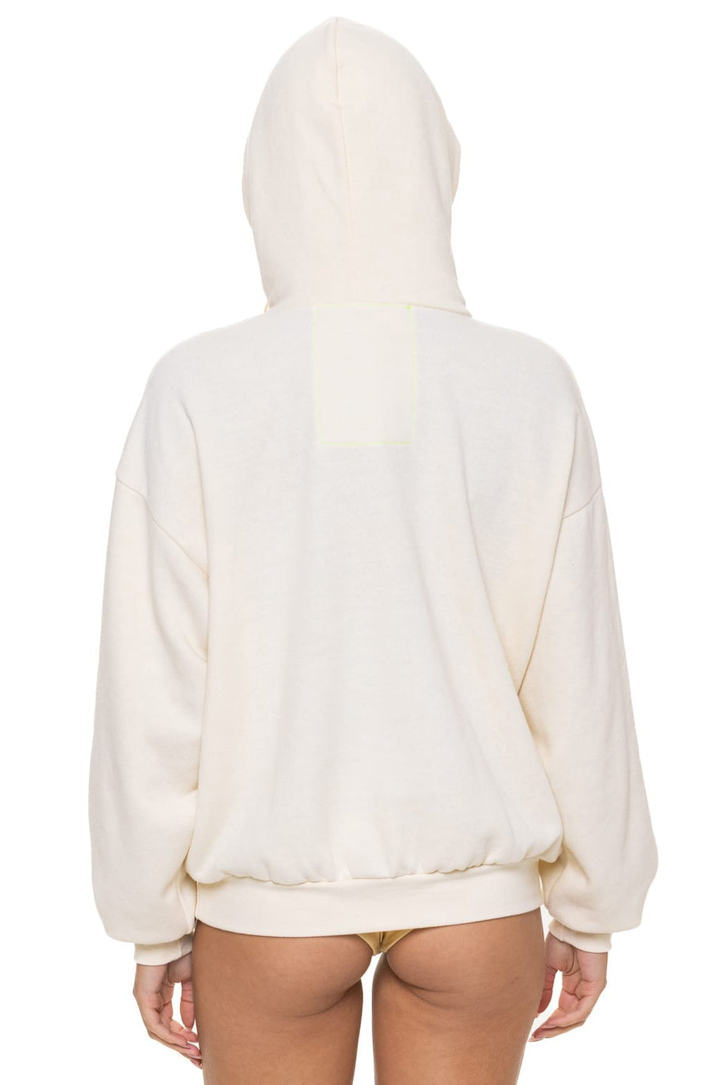 USA STAR RELAXED PULLOVER HOODIE - VINTAGE WHITE
