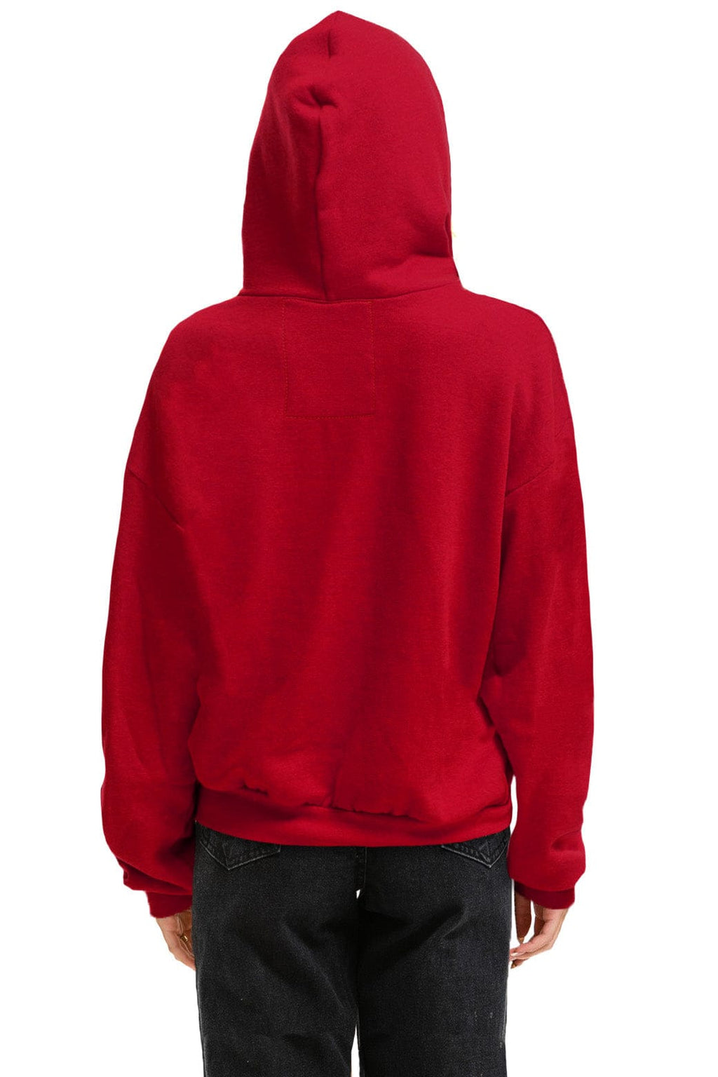 UNIVERSITY OF SOUTHERN CALIFORNIA PULLOVER HOODIE RELAXED - CARDINAL