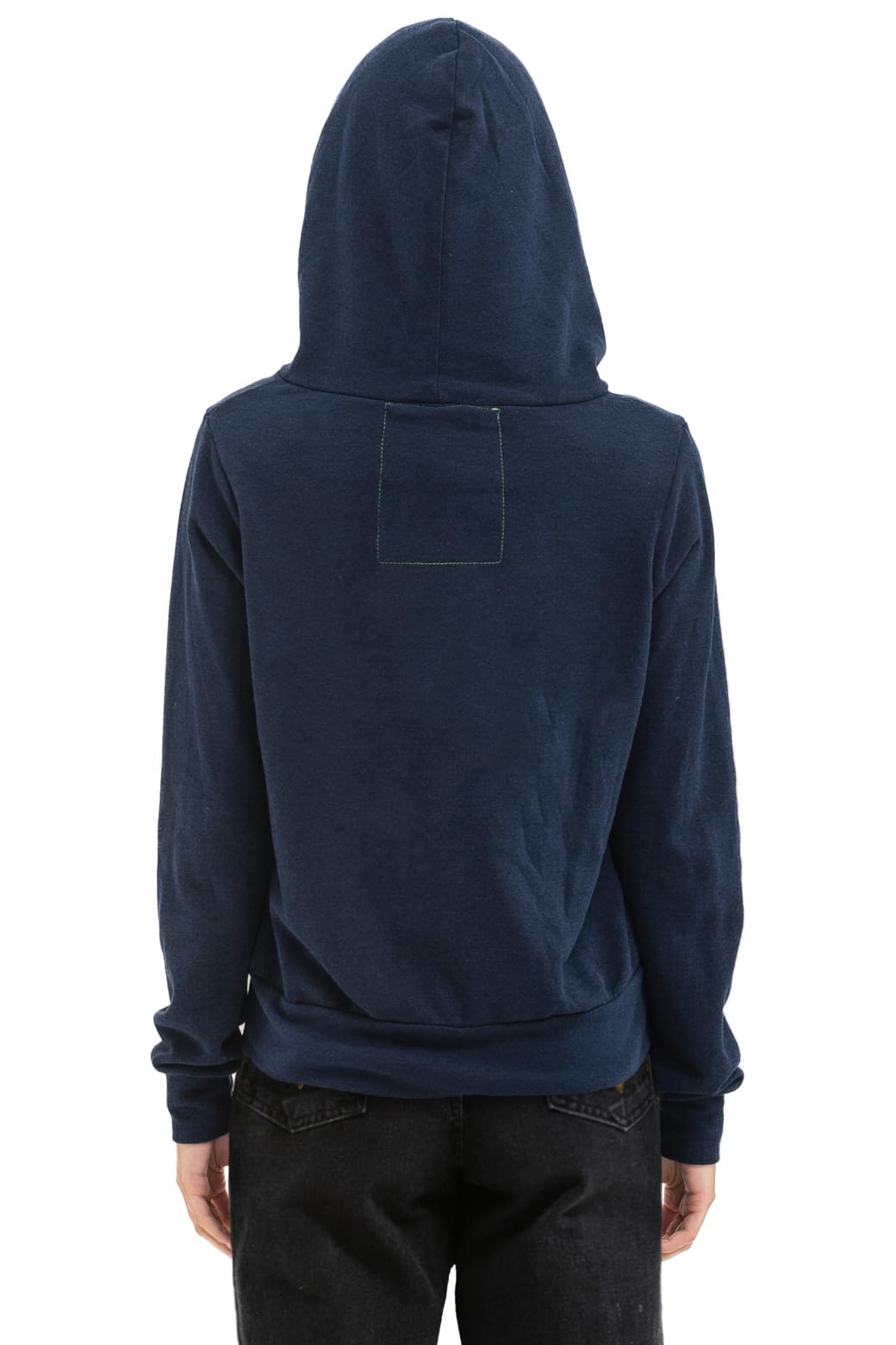 NY YANKEES 5 STRIPE ZIP HOODIE - NAVY // USA