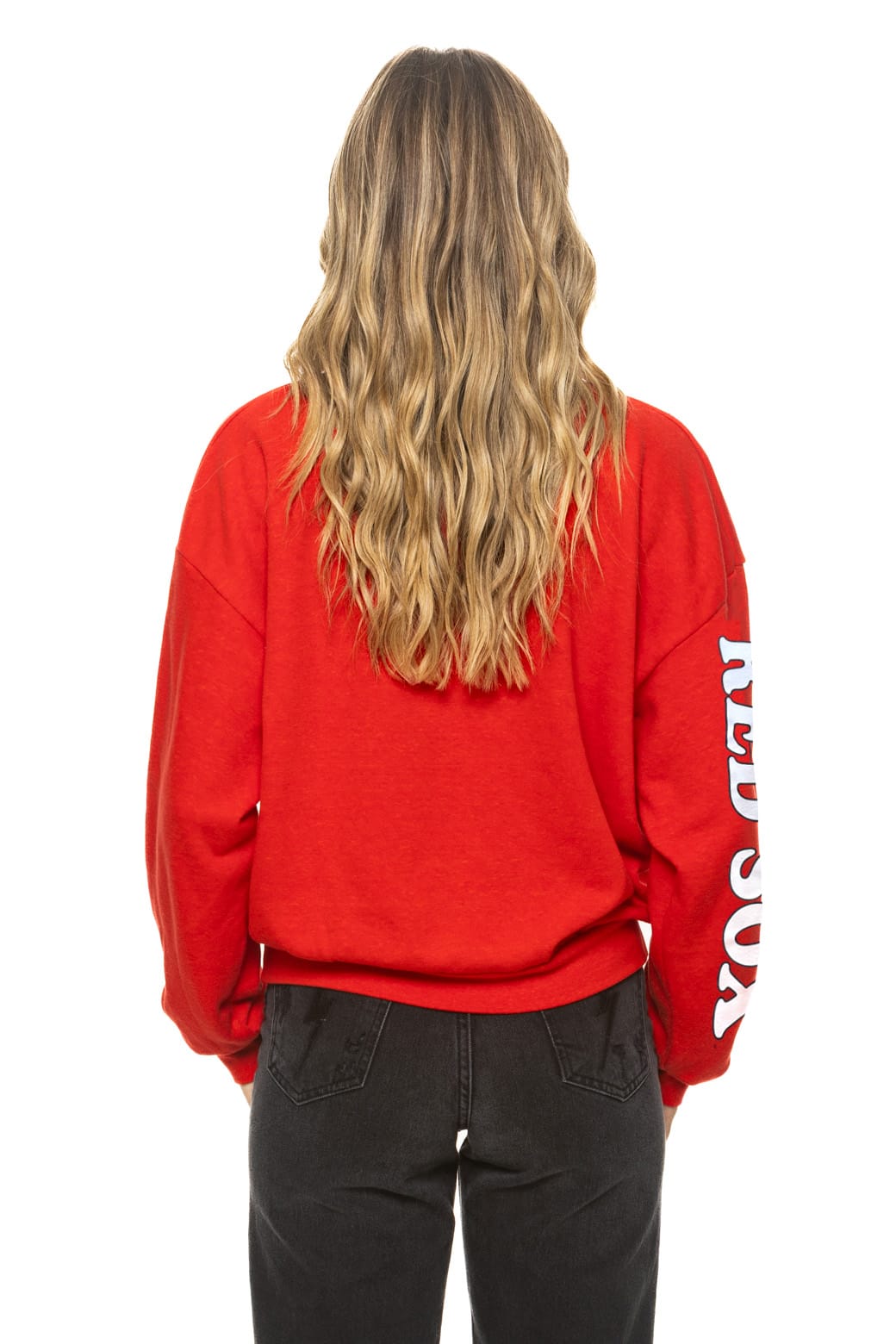 BOSTON RED SOX 2026 RELAXED CREW SWEATSHIRT - RED