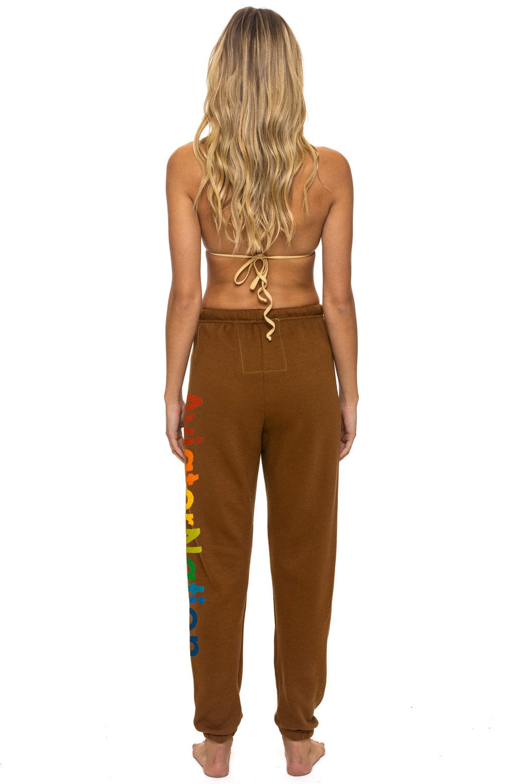 AVIATOR NATION SWEATPANTS - CINNAMON
