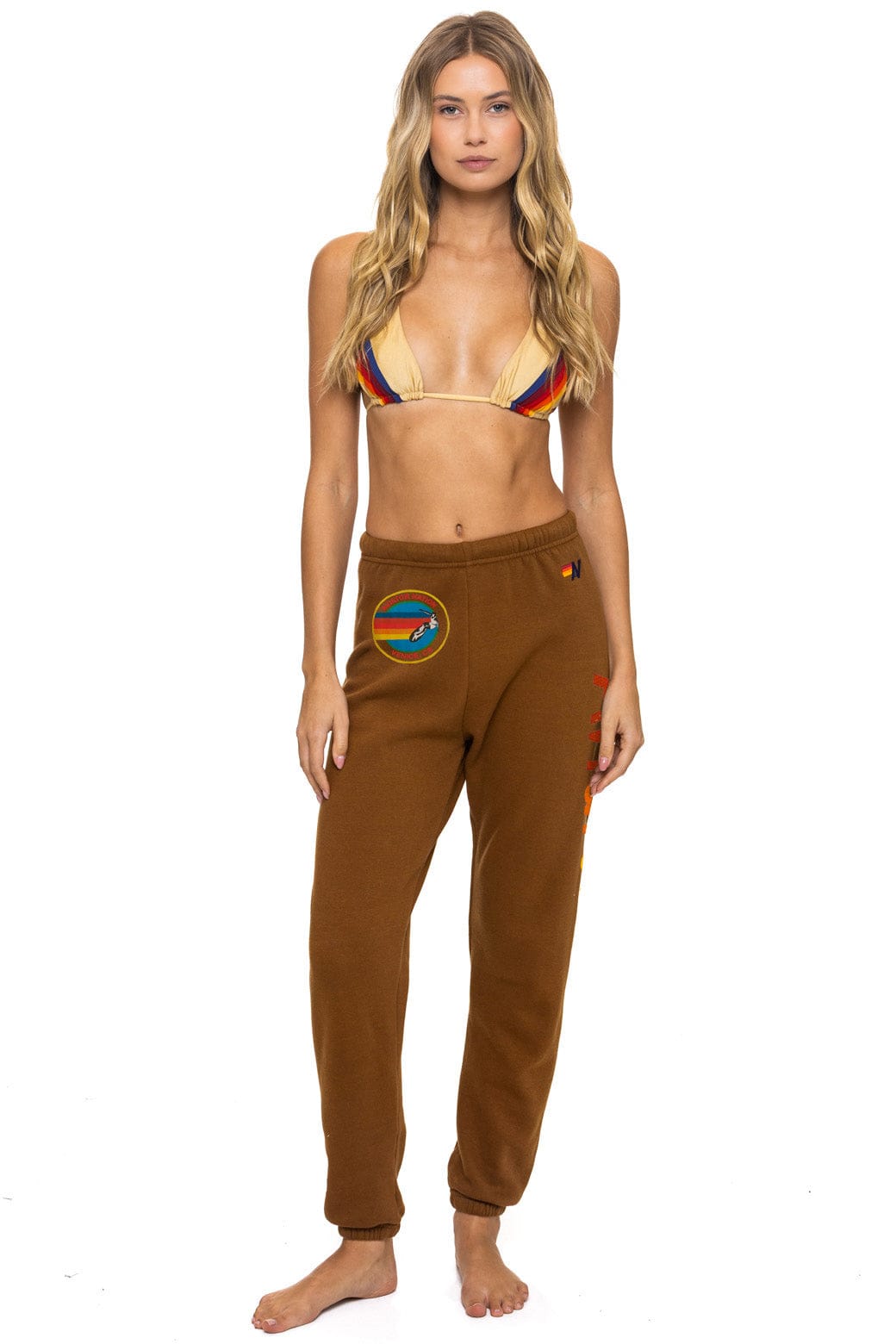 AVIATOR NATION SWEATPANTS - CINNAMON