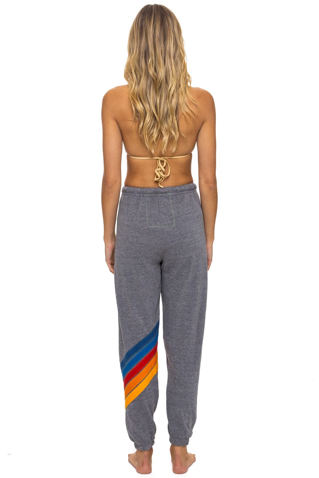 ALL SEASONS CIRCLE CHEVRON SWEATPANTS - HEATHER