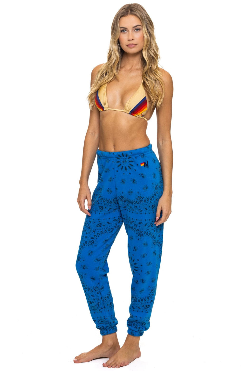 BANDANA SWEATPANTS - ADVENTURE BLUE