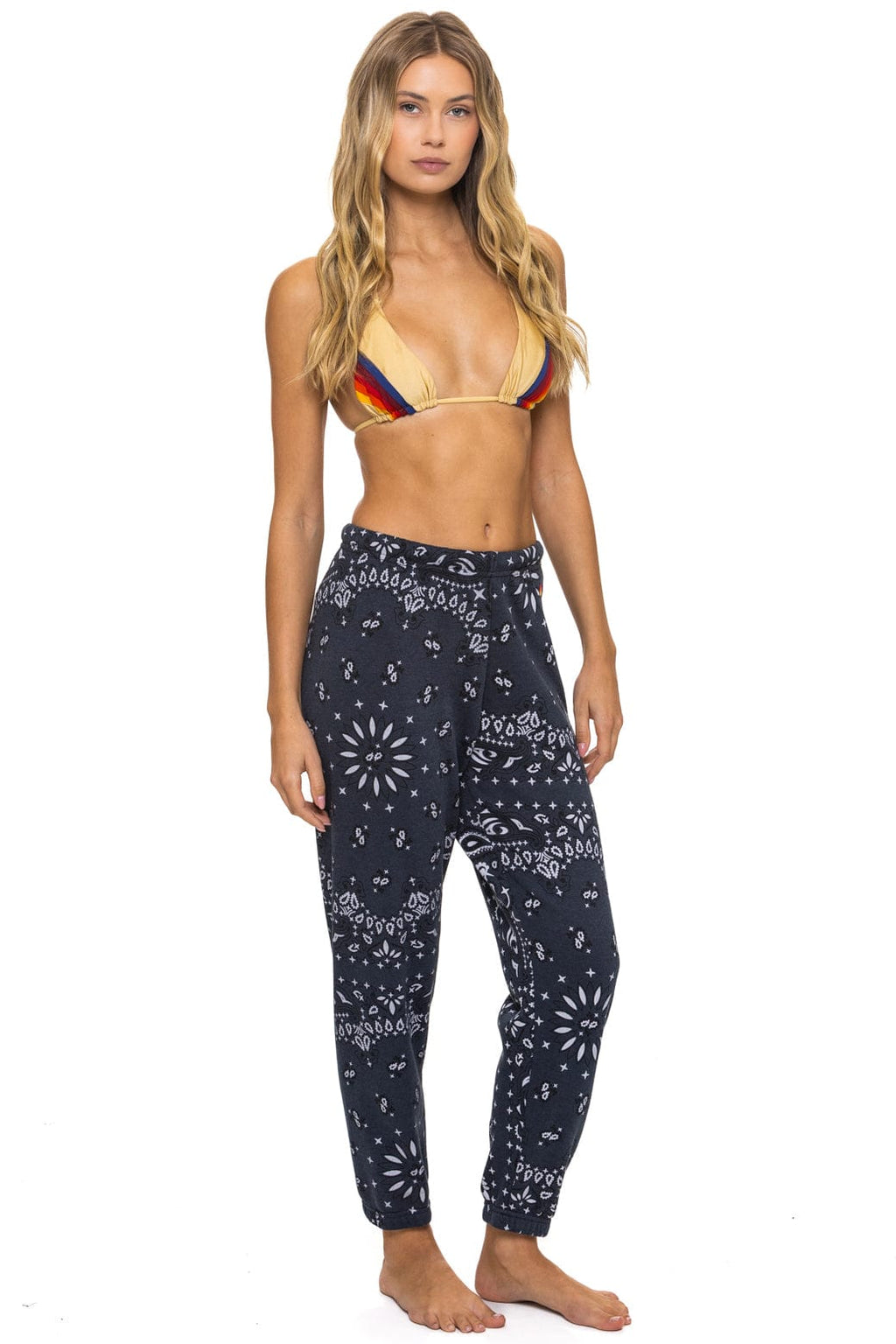 BANDANA SWEATPANTS - CHARCOAL