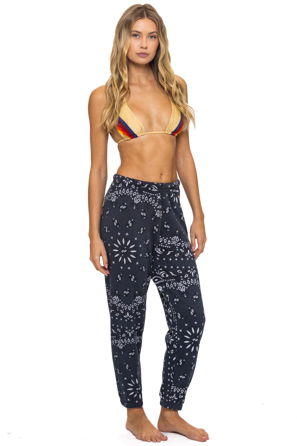 BANDANA SWEATPANTS - CHARCOAL