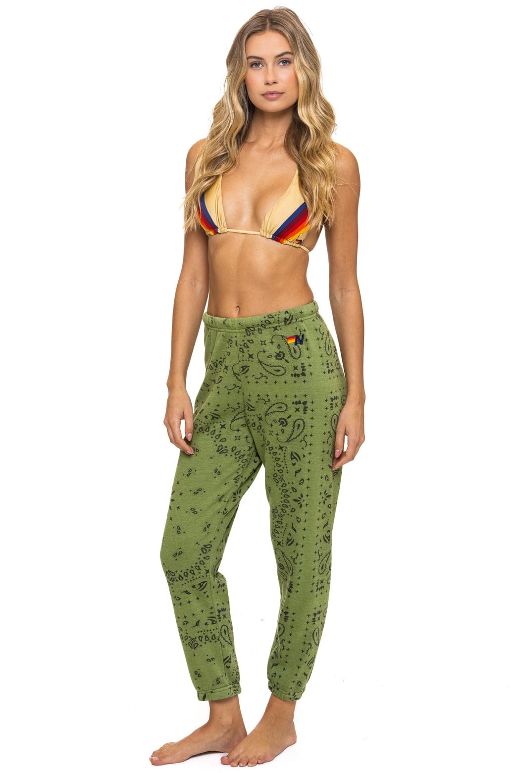 BANDANA SWEATPANTS - JUNGLE GREEN