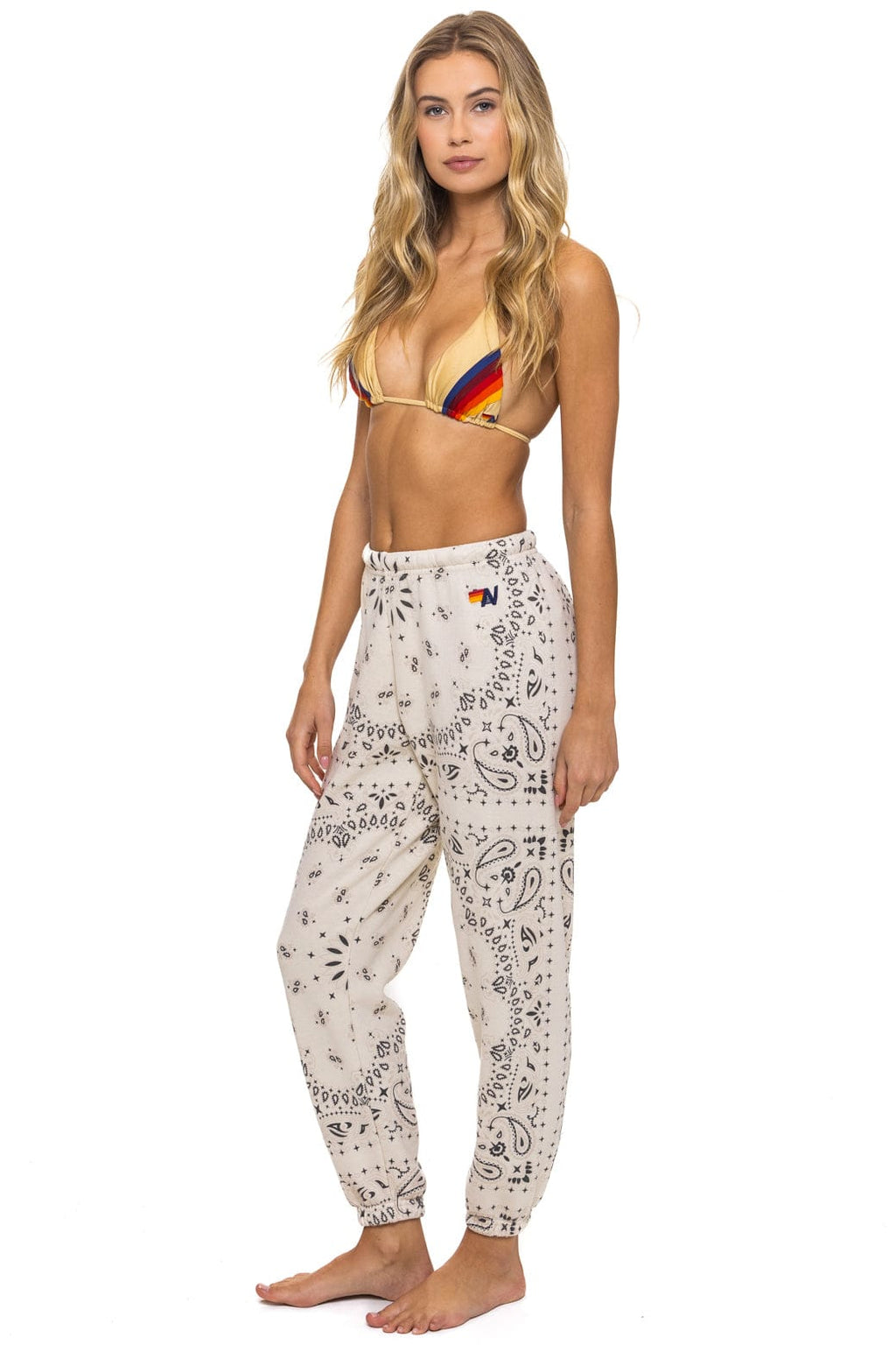 BANDANA SWEATPANTS - VINTAGE WHITE