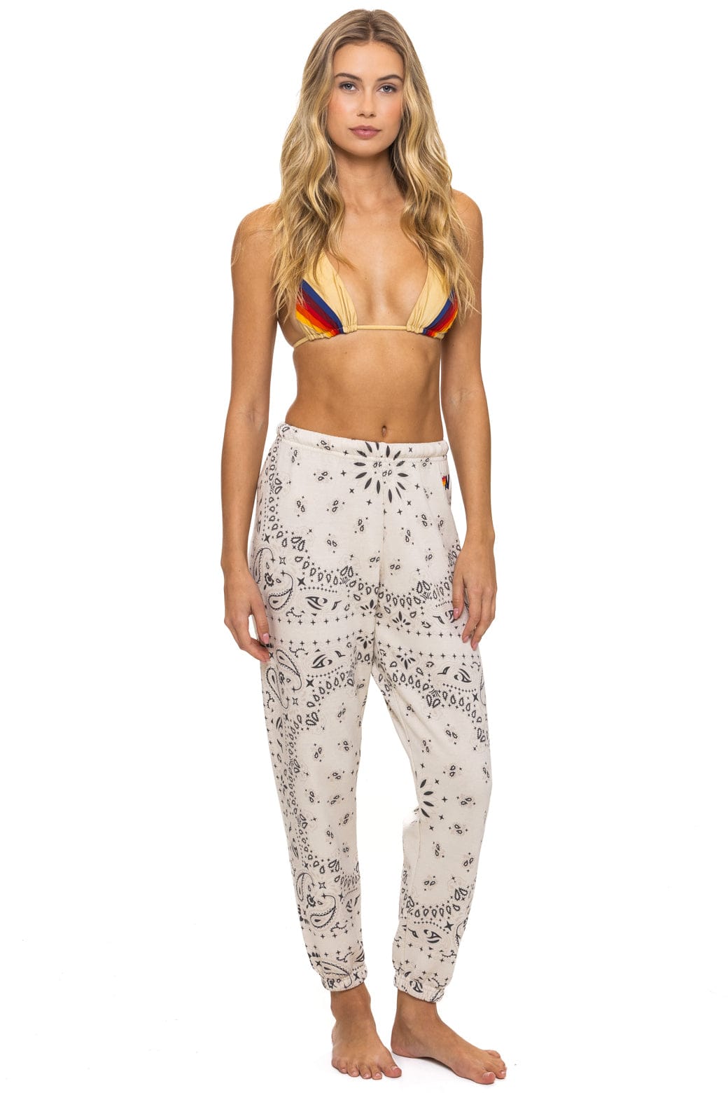 BANDANA SWEATPANTS - VINTAGE WHITE