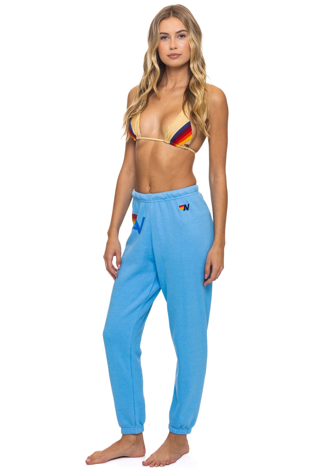 LOGO SWEATPANTS - SKY