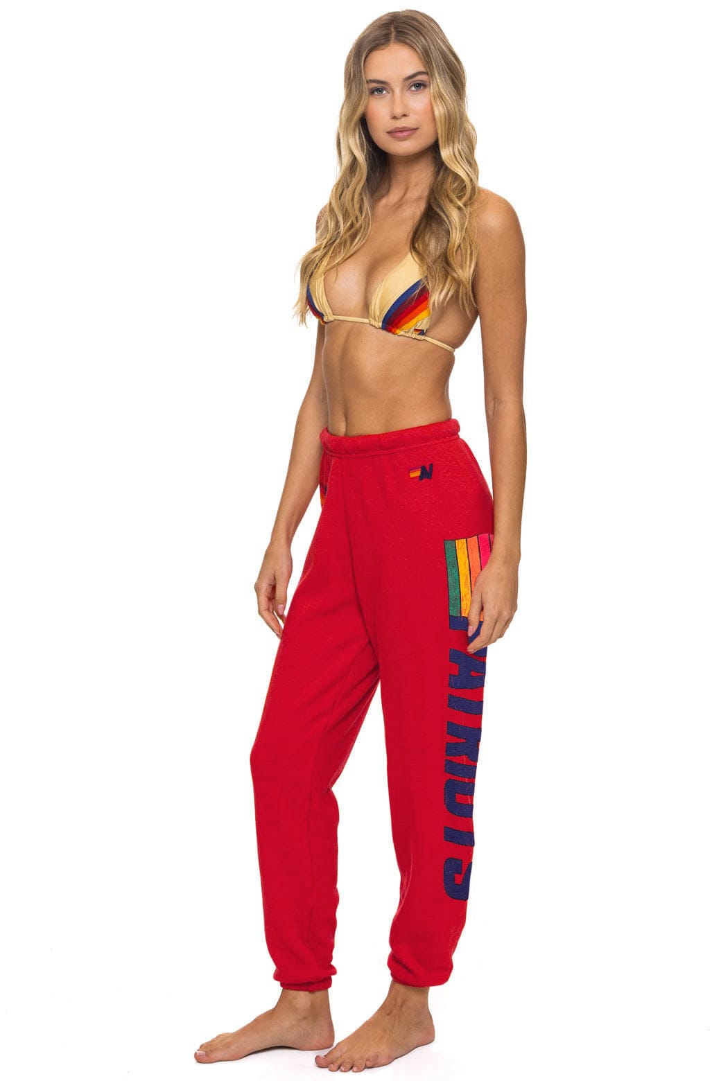 NEW ENGLAND PATRIOTS HELMET 2026 SWEATPANTS - FLASH RED