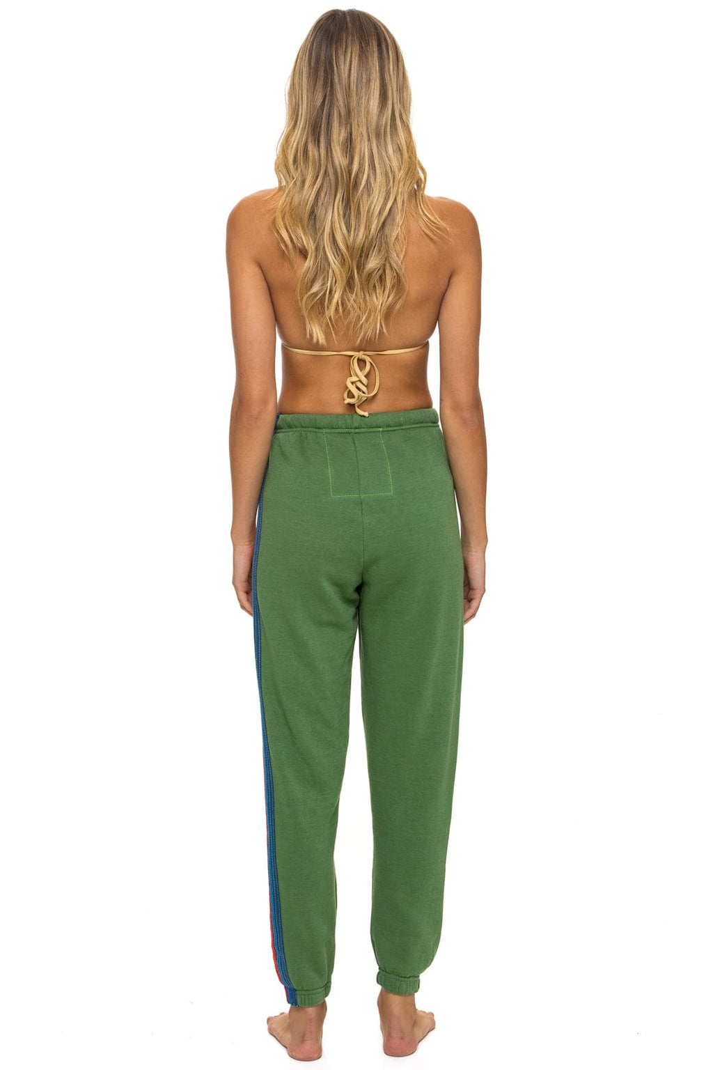 5 STRIPE SWEATPANTS - PALM