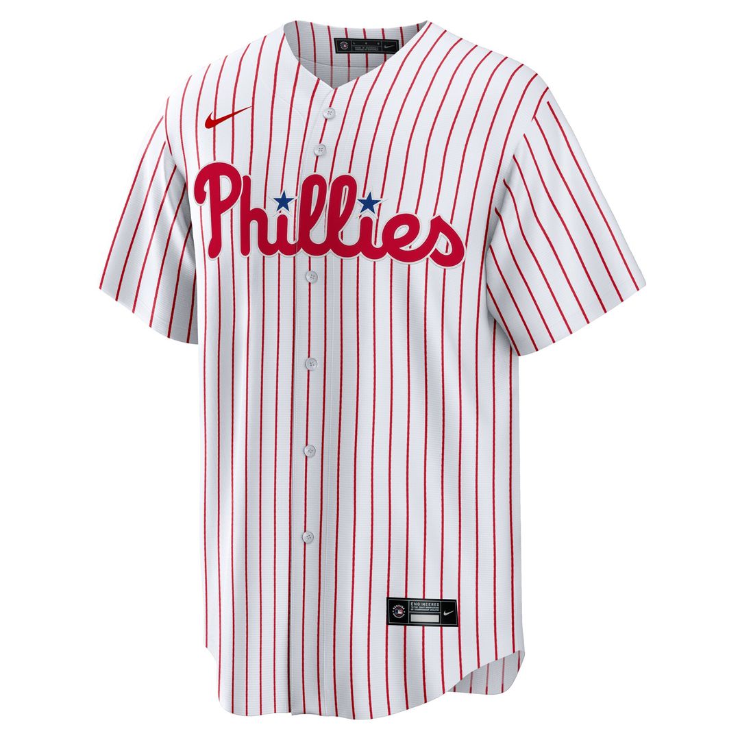 Philadelphia Phillies Zack Wheeler Nike Home Replica Jersey - White