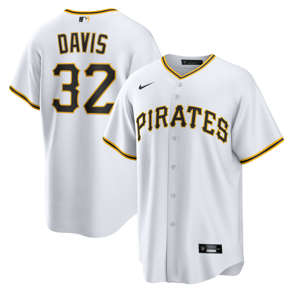 Pittsburgh Pirates Henry Davis Nike Home Replica Jersey - White
