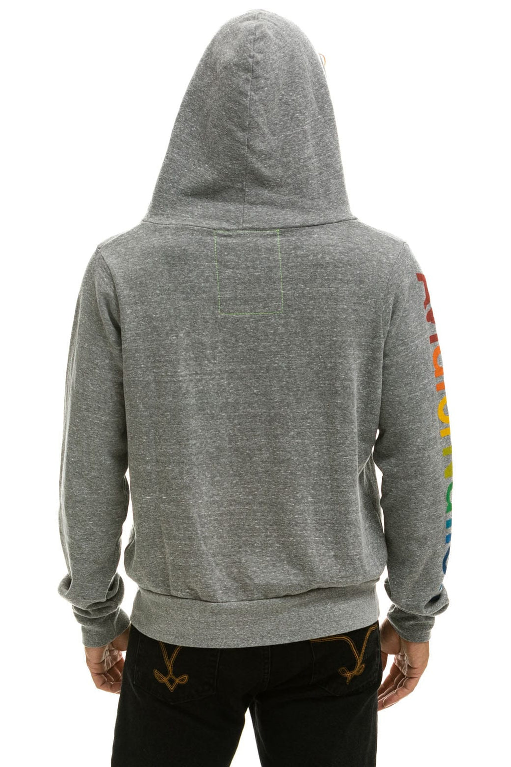 AVIATOR NATION VENICE HOODIE - HEATHER GREY