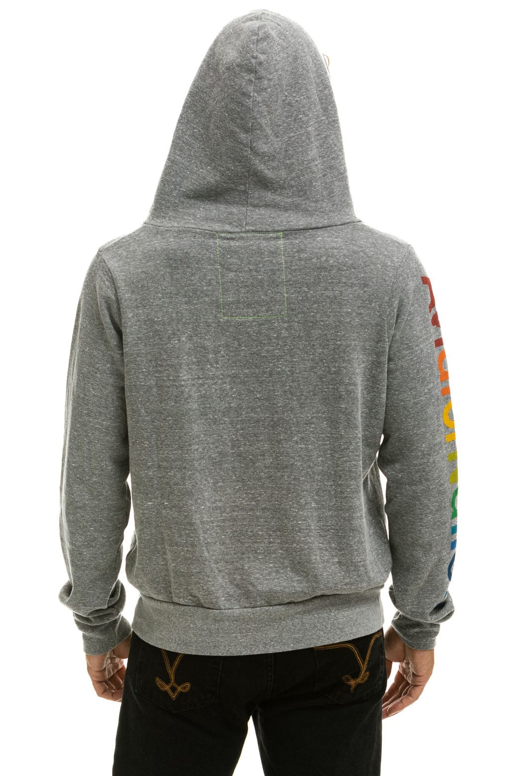 AVIATOR NATION VENICE HOODIE - HEATHER GREY