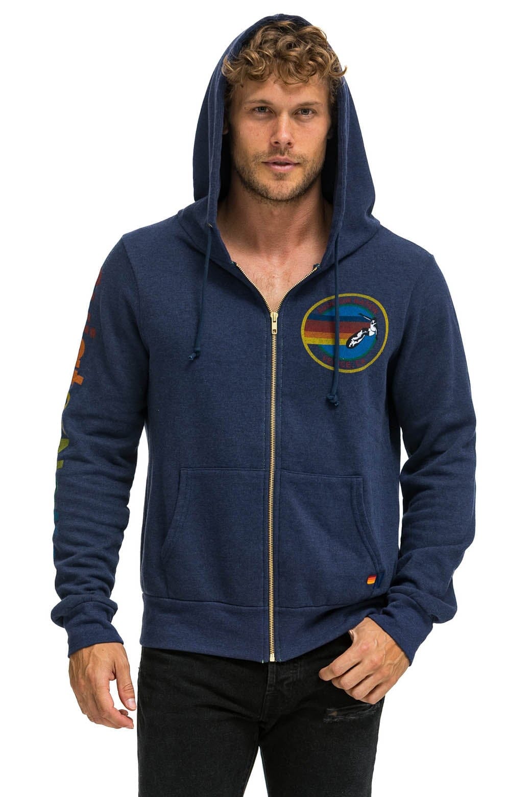 AVIATOR NATION VENICE HOODIE - NAVY