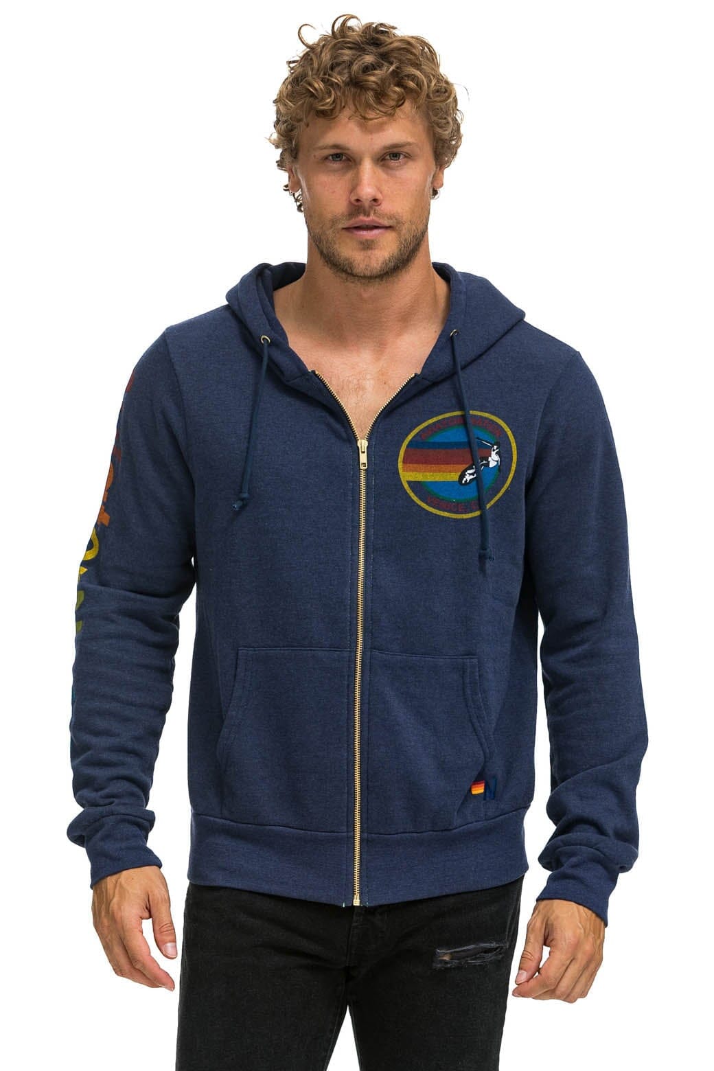 AVIATOR NATION VENICE HOODIE - NAVY
