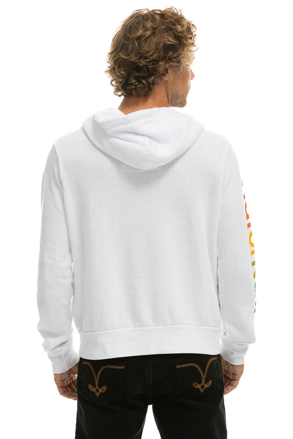 AVIATOR NATION VENICE HOODIE - WHITE