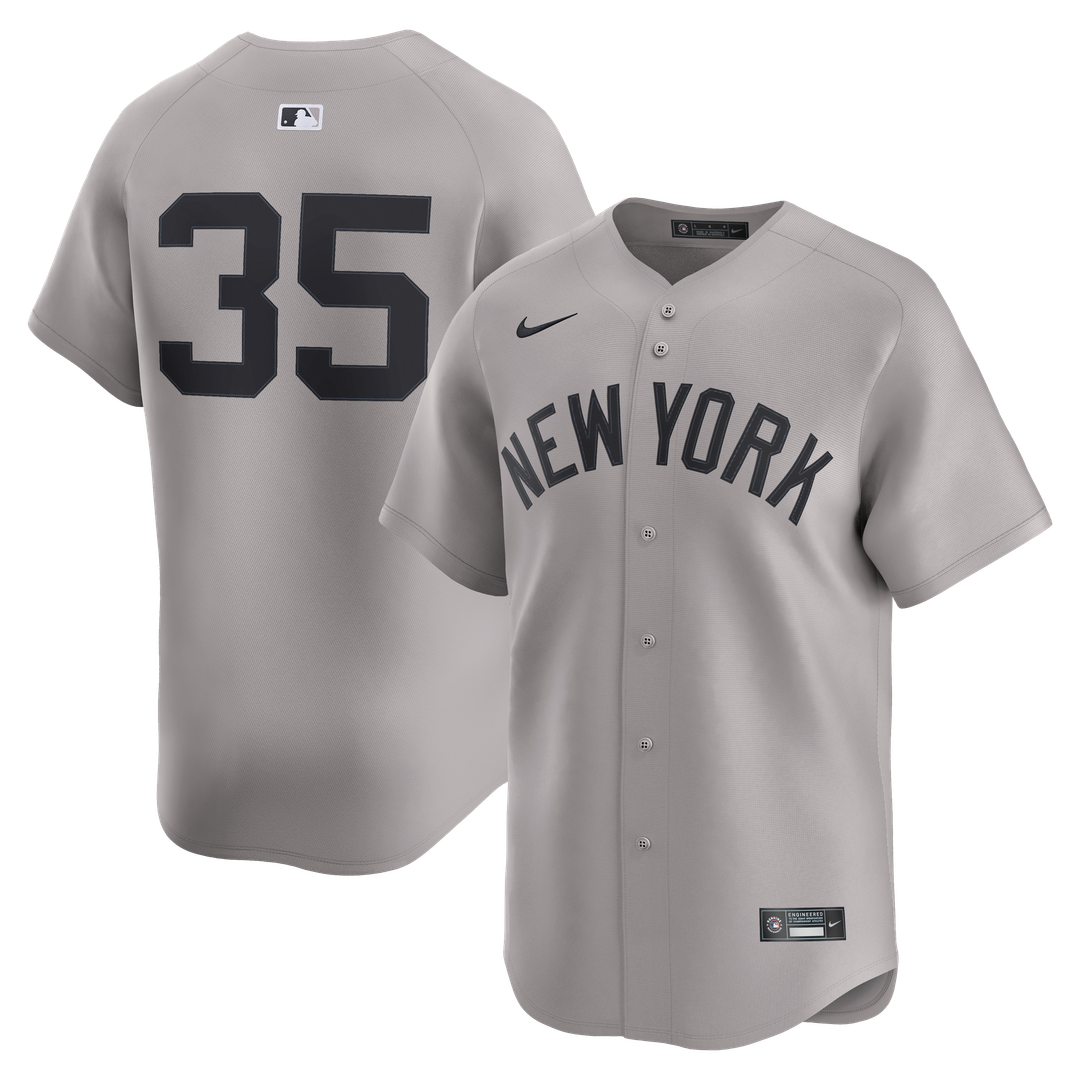 New York Yankees Cody Bellinger Nike Road Limited Jersey - Gray