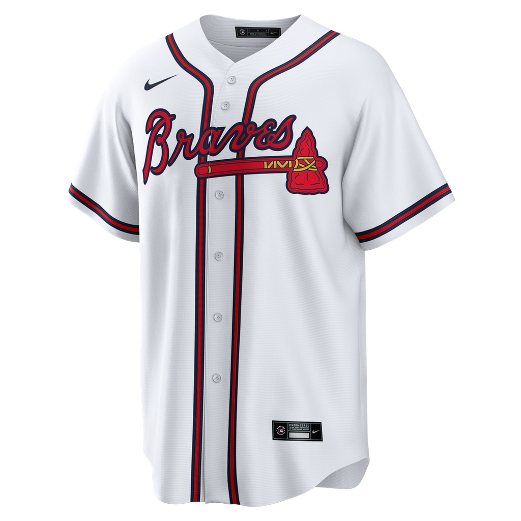 Atlanta Braves Chipper Jones Nike Home Retired Replica Jersey - White