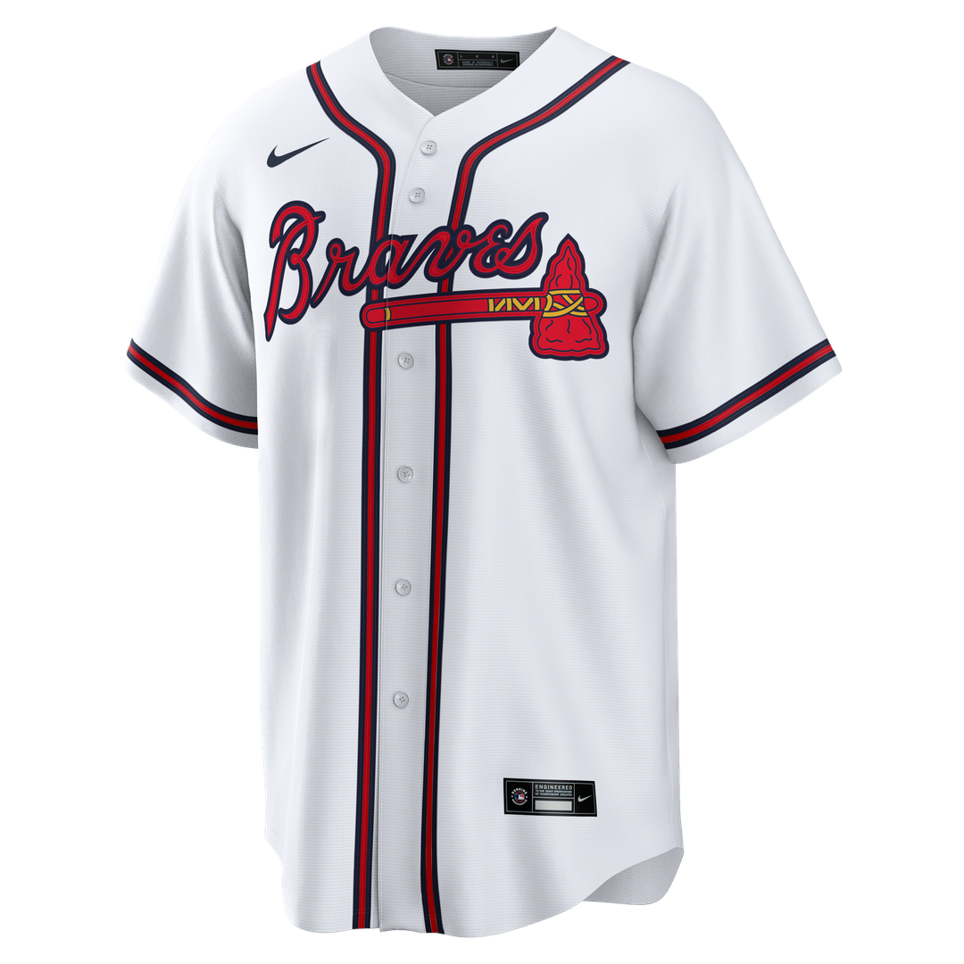 Atlanta Braves Chipper Jones Nike Home Retired Replica Jersey - White
