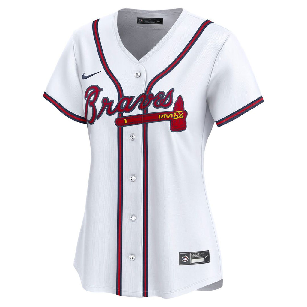 Atlanta Braves Spencer Strider Nike Women's Home Limited Jersey - White