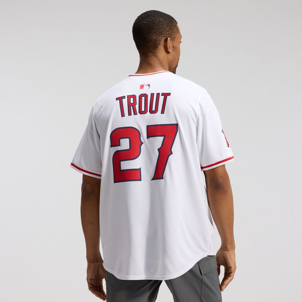Los Angeles Angels Mike Trout Nike Alternate Limited Jersey - Red