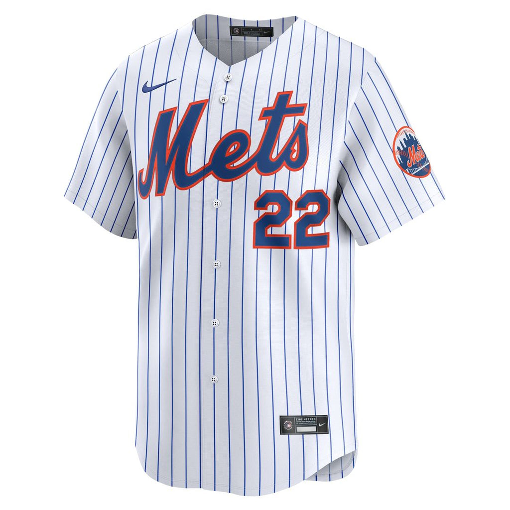 New York Mets Juan Soto Nike Road Limited Jersey - Gray