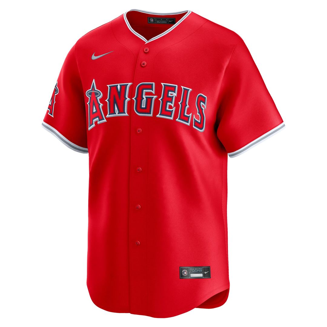 Los Angeles Angels Nike Home Limited Jersey - White
