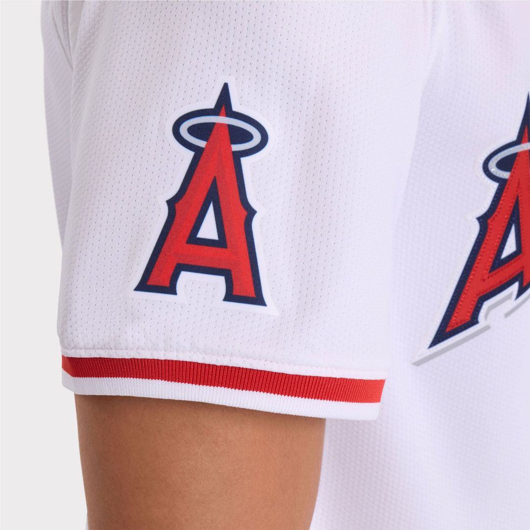 Los Angeles Angels Mike Trout Nike Home Limited Jersey - White