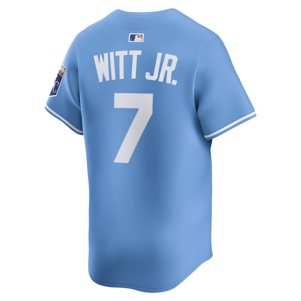 Kansas City Royals Bobby Witt Jr. Nike Home Limited Jersey - White