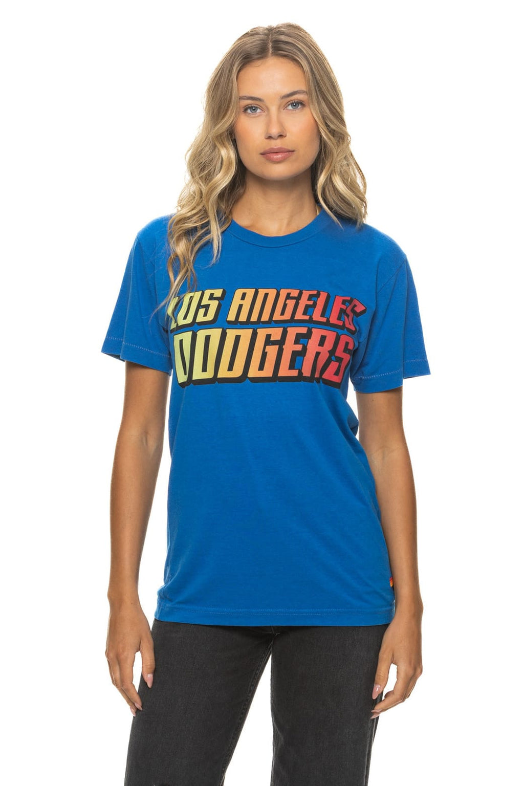 LOS ANGELES DODGERS 2026 CREW TEE - OCEAN