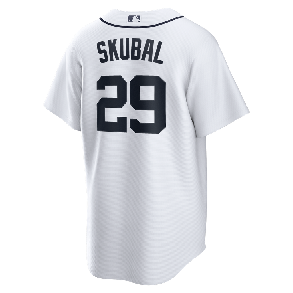 Detroit Tigers Tarik Skubal Nike Home Replica Jersey - White