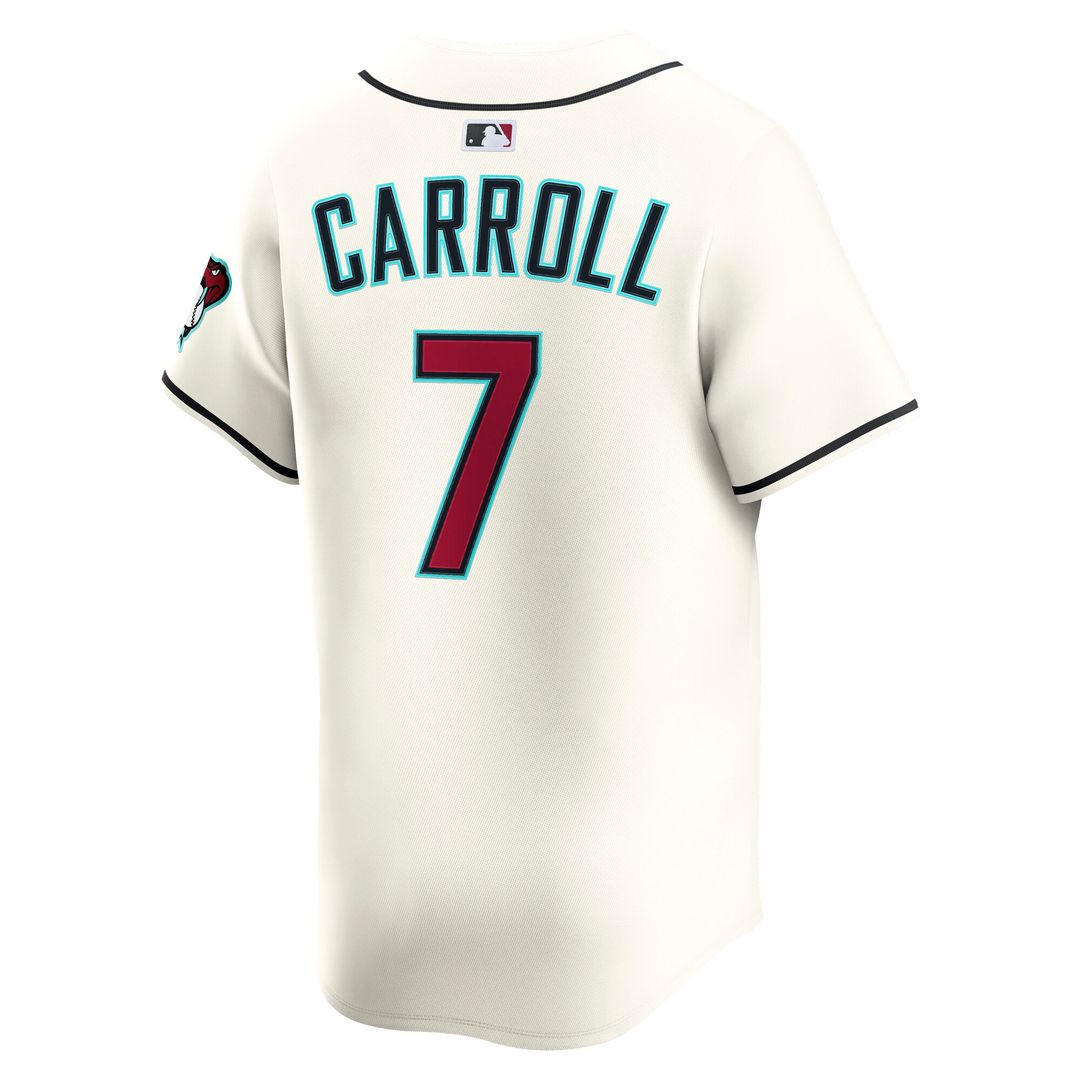 Arizona Diamondbacks Corbin Carroll Nike Home Limited Jersey - Cream