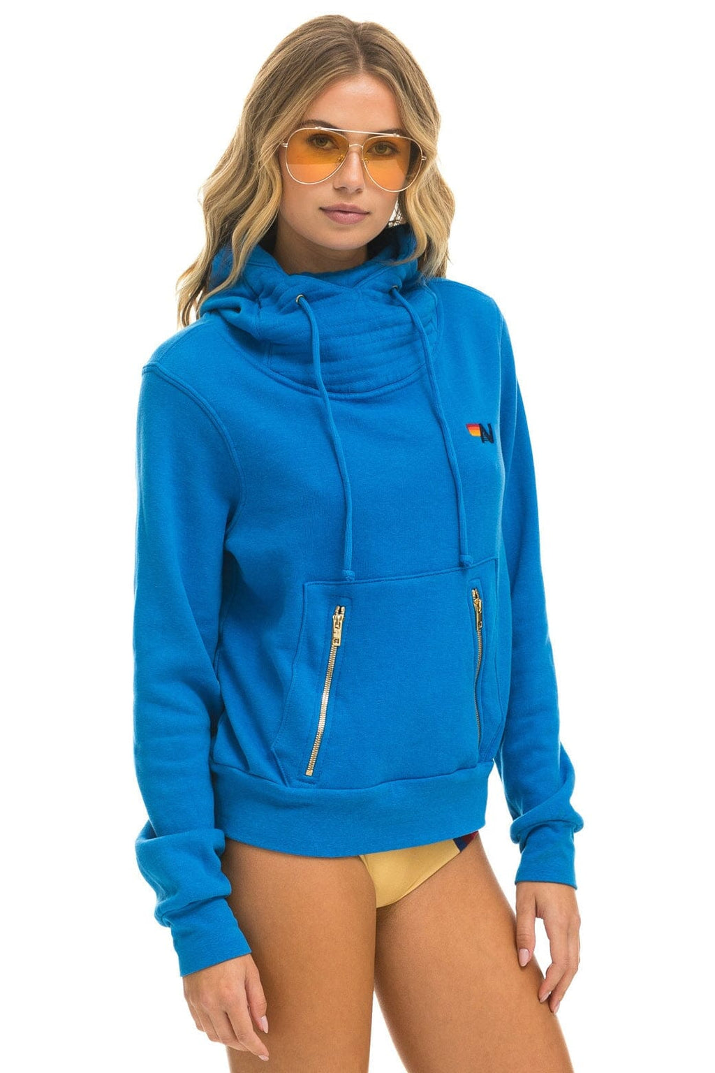 NINJA PULLOVER HOODIE - OCEAN
