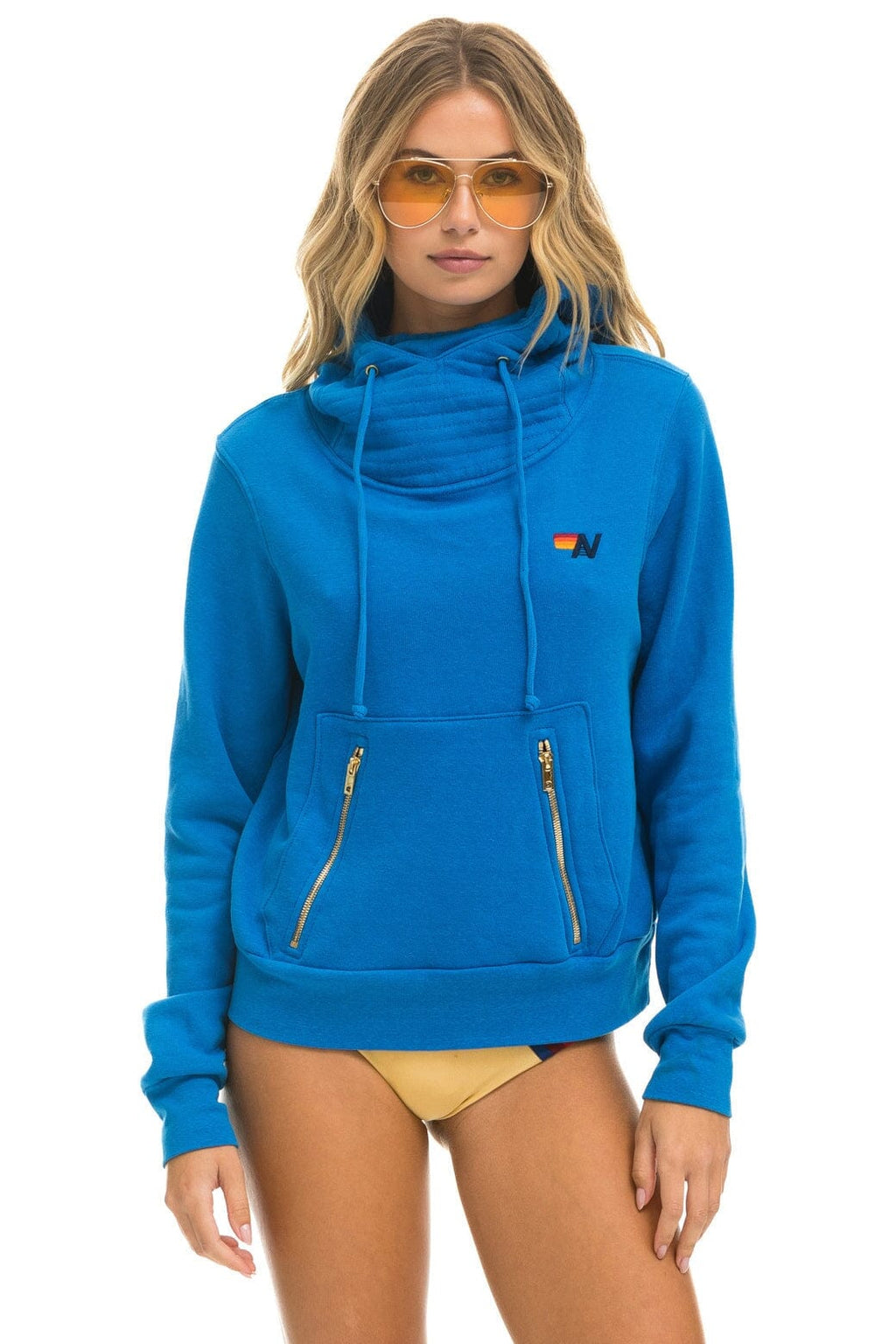NINJA PULLOVER HOODIE - OCEAN