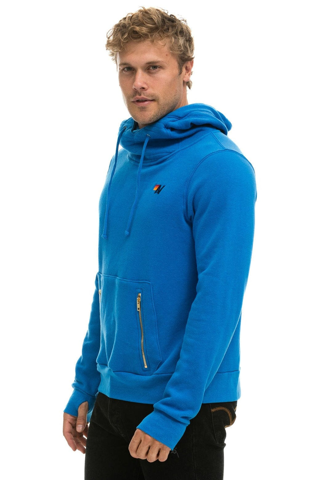 NINJA PULLOVER HOODIE - OCEAN