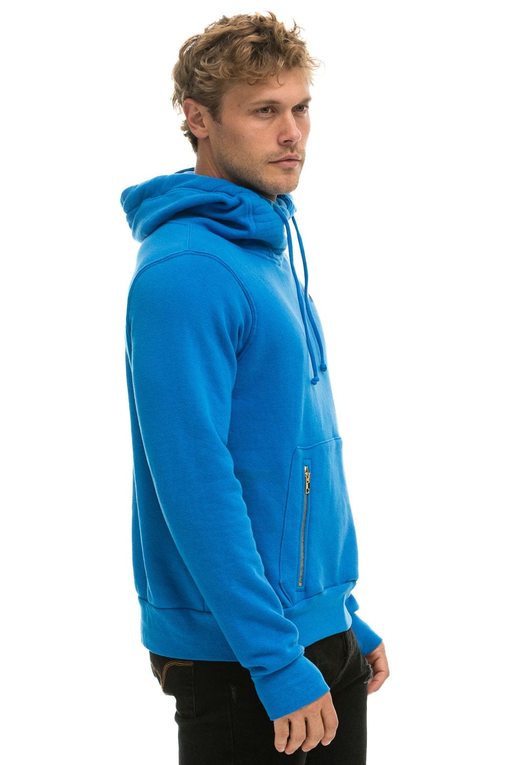NINJA PULLOVER HOODIE - OCEAN