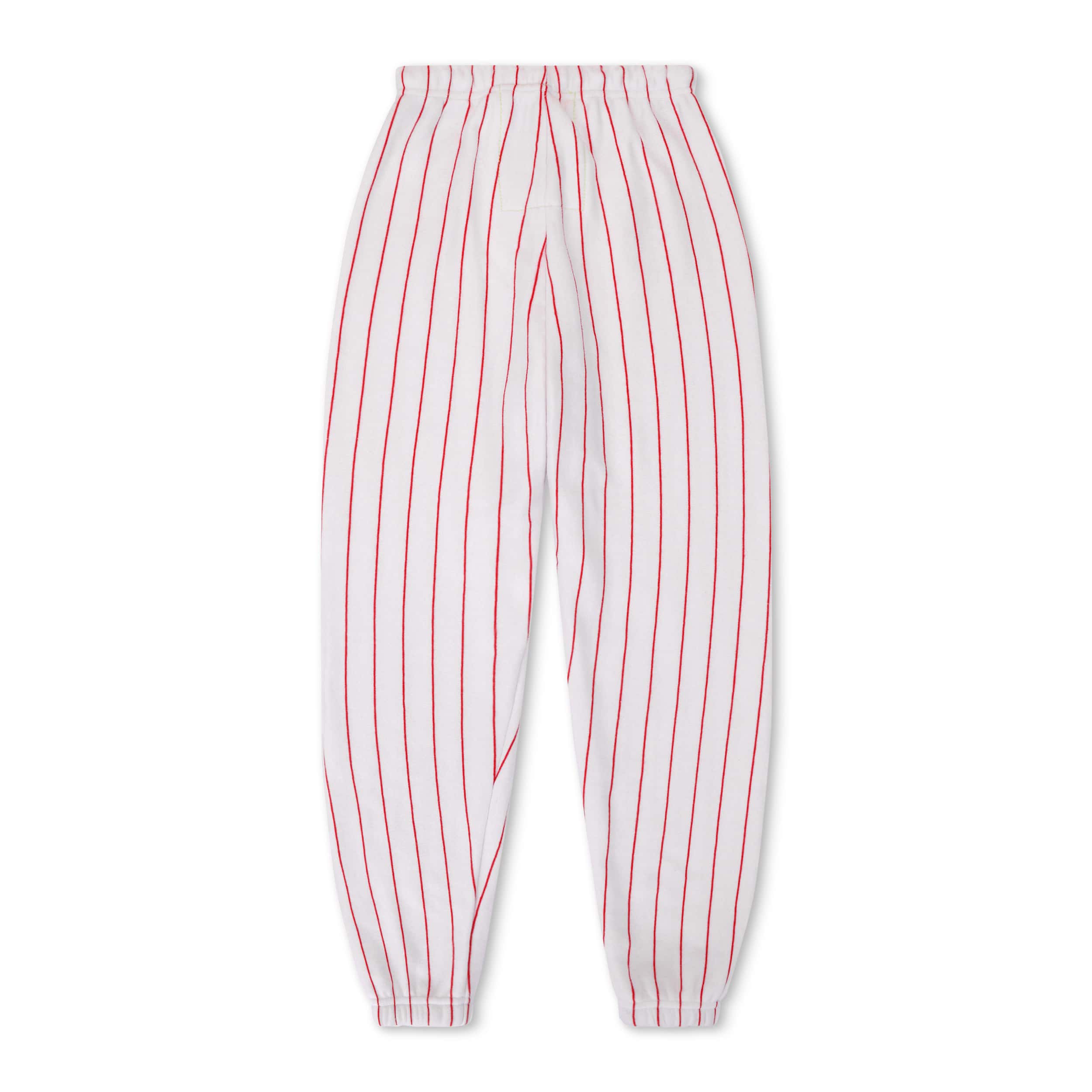PHILADELPHIA PHILLIES PINSTRIPE 2026 SWEATPANTS - WHITE // RED